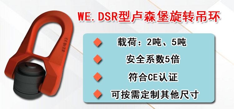 WE.DSR型盧森堡旋轉吊環(huán)介紹