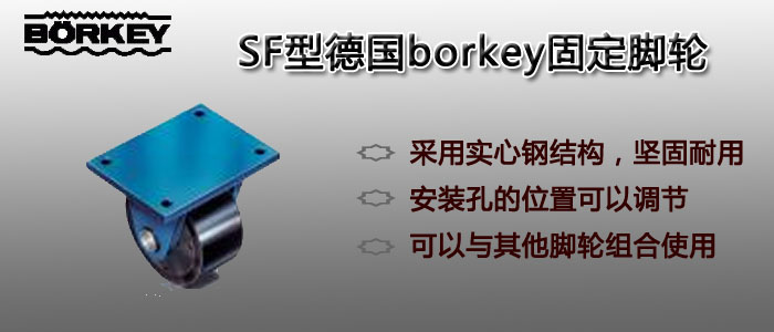 SF型德國borkey固定腳輪圖片